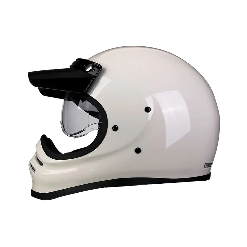Kask motocyklowy pełny 881 z włókna szklanego Kask motocrossowy z wygodną wyściółką