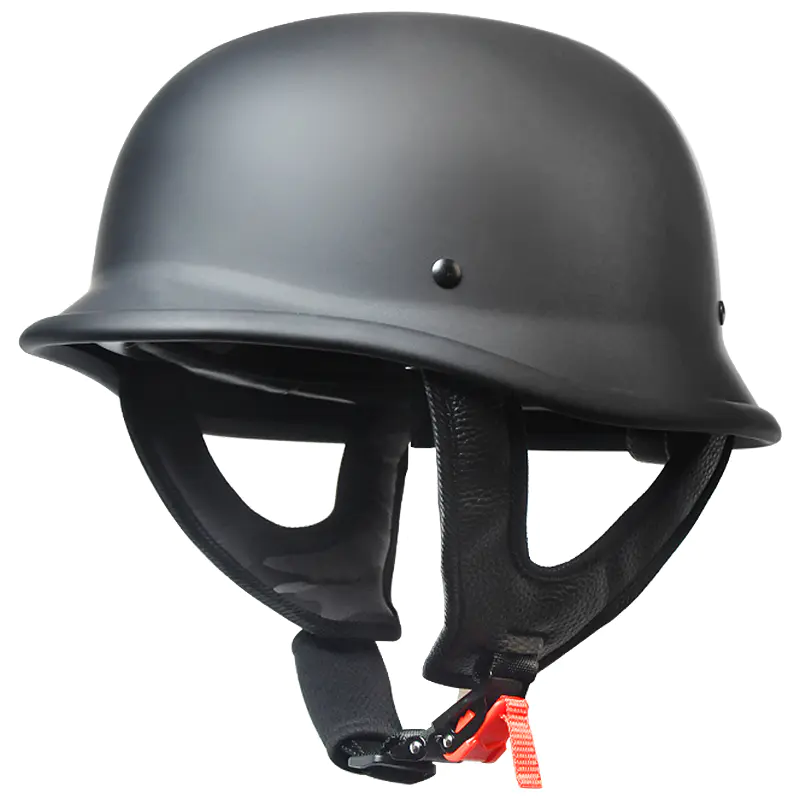 Kask motocyklowy MT803 ABS z półtwarzą, retro kask motocrossowy
