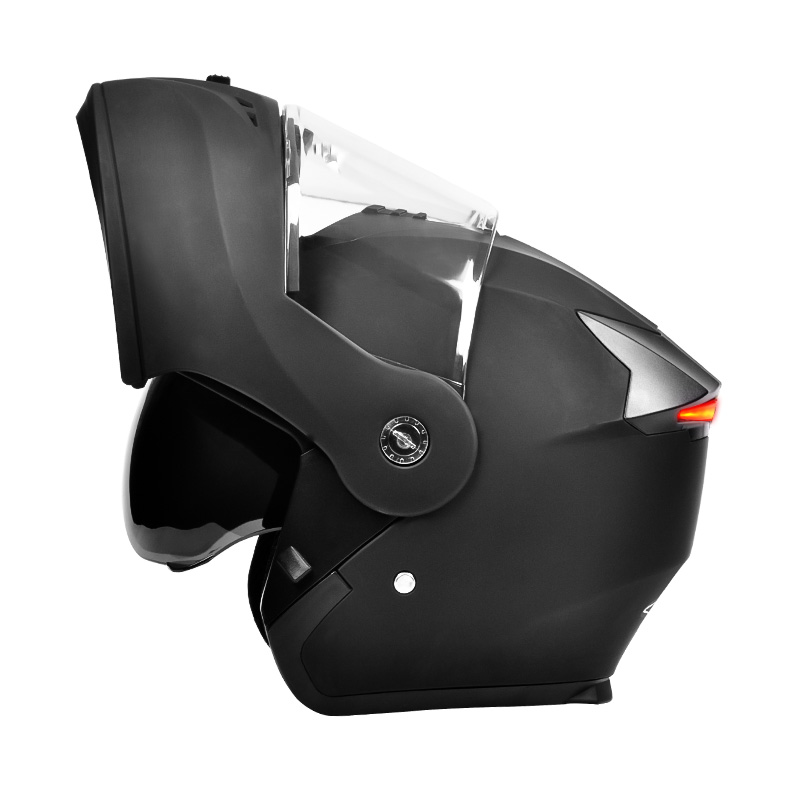 107 LED Safety Taillight Kask motocyklowy Podwójne daszki Podnoszony kask