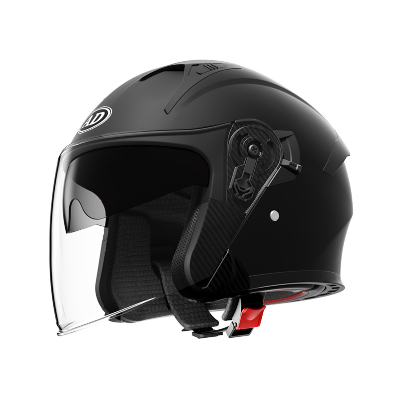 Kask motocyklowy K5 z podwójnym daszkiem, z otwartą twarzą, z certyfikatem DOT