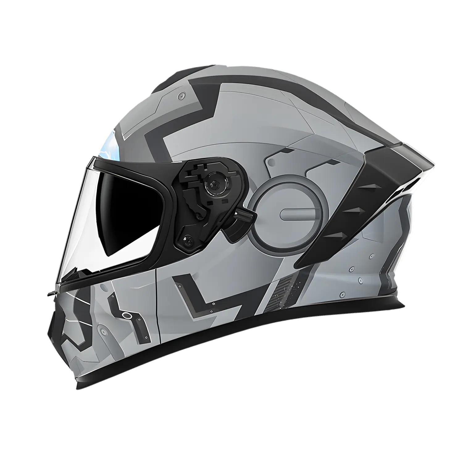 Standardowy kask motocyklowy pełnotwarzowy A8 DOT Kask motocrossowy